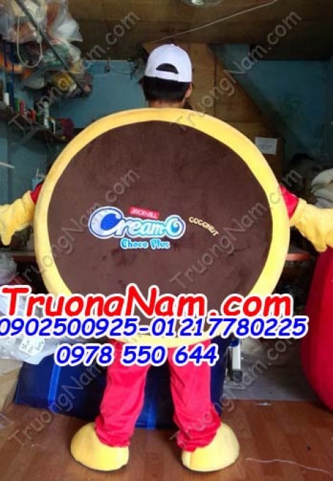 May bán và cho thuê mascot Hồ Chí Minh: mascot quảng cáo bánh Oreo