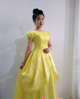Cho thuê đầm múa tại HCM: Đầm múa công chúa - DM002