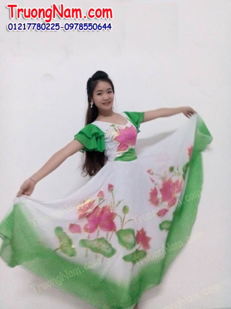 Cho thuê đầm múa tại HCM: Đầm múa công chúa - DM006