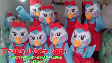 May bán và cho thuê mascot Hồ Chí Minh: mascot chim họa mi