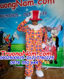 Cho thuê trang phục chú hề liền: Hề 002