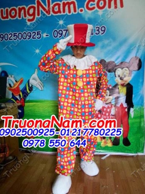 Cho thuê trang phục chú hề liền: Hề 002