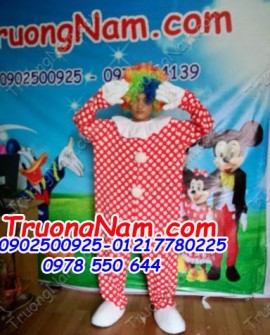 Cho thuê trang phục chú hề liền: Hề 003