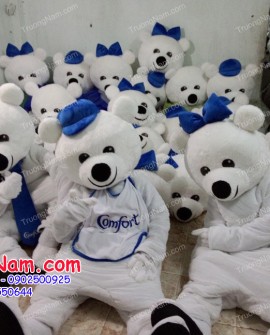 May bán và cho thuê mascot Hồ Chí Minh: mascot Gấu Comfor
