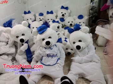 May bán và cho thuê mascot Hồ Chí Minh: mascot Gấu Comfor