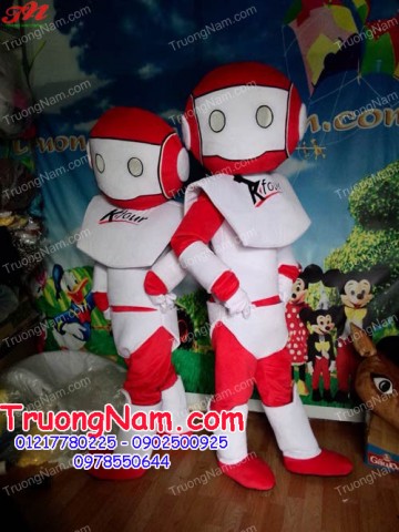 May bán và cho thuê mascot Hồ Chí Minh: mascot người máy robot