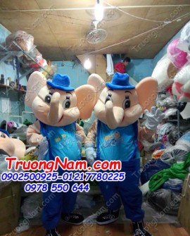 May bán và cho thuê mascot Hồ Chí Minh: mascot voi Welyo