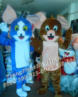 May bán và cho thuê mascot Hồ Chí Minh: trang phục chuột Jerry