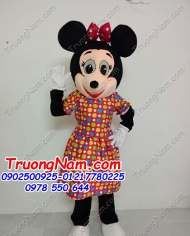 May bán và cho thuê mascot Hồ Chí Minh: trang phục chuột Mickey nữ