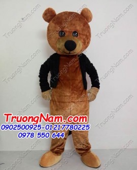 May bán và cho thuê mascot Hồ Chí Minh: mascot gấu nâu