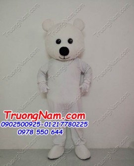 May bán và cho thuê mascot Hồ Chí Minh: mascot Gấu Trắng