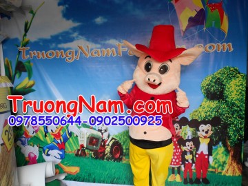 May bán và cho thuê mascot Hồ Chí Minh: mascot heo