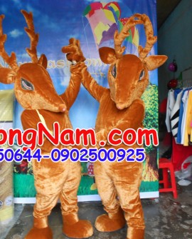May bán và cho thuê mascot Hồ Chí Minh: mascot hươu