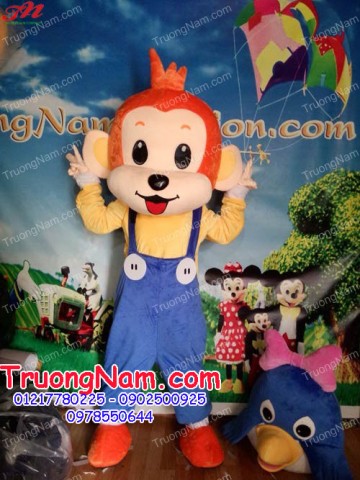May bán và cho thuê mascot Hồ Chí Minh: mascot khỉ