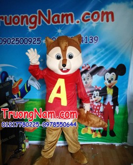 May bán và cho thuê mascot Hồ Chí Minh: mascot Sóc Chuột