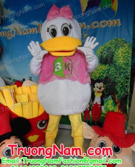 May bán và cho thuê mascot Hồ Chí Minh: mascot vịt nữ