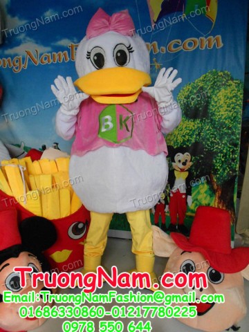 May bán và cho thuê mascot Hồ Chí Minh: mascot vịt nữ