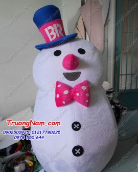 May bán và cho thuê mascot Hồ Chí Minh: mascot người tuyết-MN004