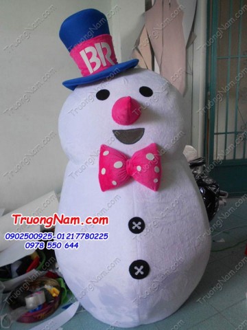 May bán và cho thuê mascot Hồ Chí Minh: mascot người tuyết-MN004