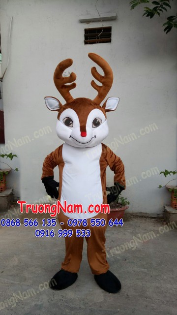 May bán và cho thuê mascot Hồ Chí Minh: mascot tuần lộc