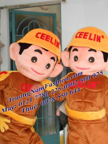 May bán và cho thuê mascot Hồ Chí Minh: mascot bé Ceelin
