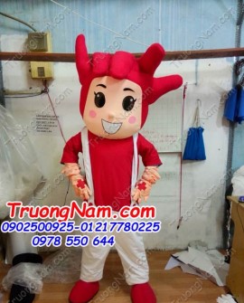 May bán và cho thuê mascot Hồ Chí Minh: mascot bé life boy