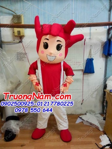 May bán và cho thuê mascot Hồ Chí Minh: mascot bé life boy