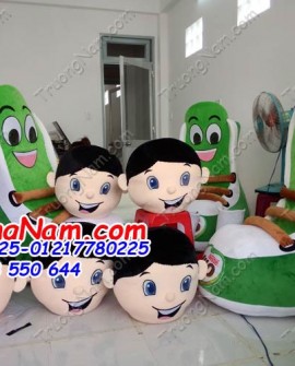 May bán và cho thuê mascot Hồ Chí Minh: mascot Milo