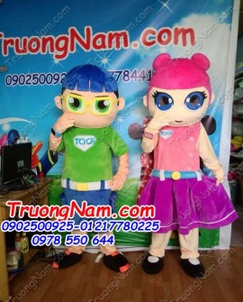 May bán và cho thuê mascot Hồ Chí Minh: mascot em bé Tadi
