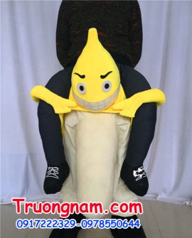 May bán và cho thuê mascot Hồ Chí Minh: người cưỡi mascot trái chuối