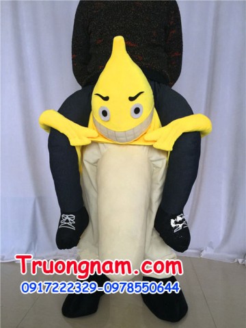 May bán và cho thuê mascot Hồ Chí Minh: người cưỡi mascot trái chuối