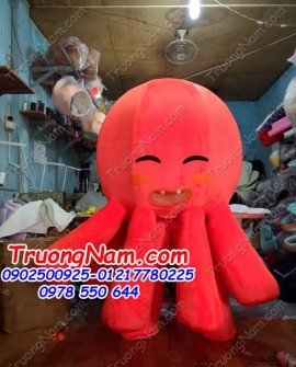 May bán và cho thuê mascot Hồ Chí Minh: mascot bạch tuộc