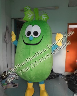 May bán và cho thuê mascot Hồ Chí Minh: mascot bí đao