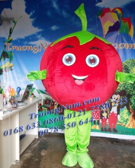May bán và cho thuê mascot Hồ Chí Minh: mascot cà chua