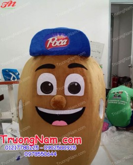 May bán và cho thuê mascot Hồ Chí Minh: mascot củ khoai tây