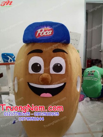 May bán và cho thuê mascot Hồ Chí Minh: mascot củ khoai tây