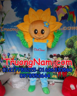 May bán và cho thuê mascot Hồ Chí Minh: mascot hoa hướng dương
