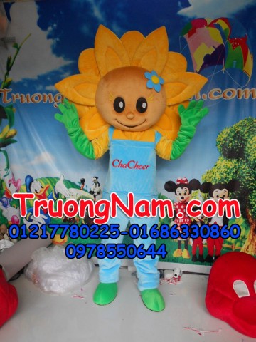 May bán và cho thuê mascot Hồ Chí Minh: mascot hoa hướng dương