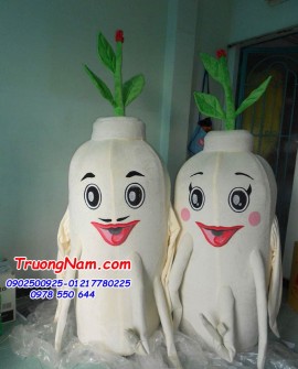 May bán và cho thuê mascot Hồ Chí Minh: mascot nhân sâm