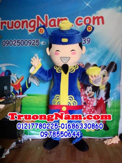 May bán và cho thuê mascot Hồ Chí Minh: mascot phúc lộc thọ
