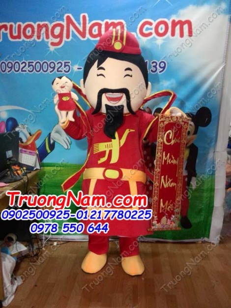 May bán và cho thuê mascot Hồ Chí Minh: mascot phúc lộc thọ