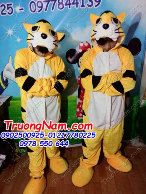 Đặt may trang phục thú hở mặt: Hổ