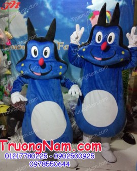 May bán và cho thuê mascot Hồ Chí Minh: mascot mèo