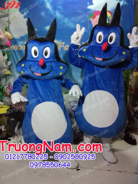 May bán và cho thuê mascot Hồ Chí Minh: mascot mèo
