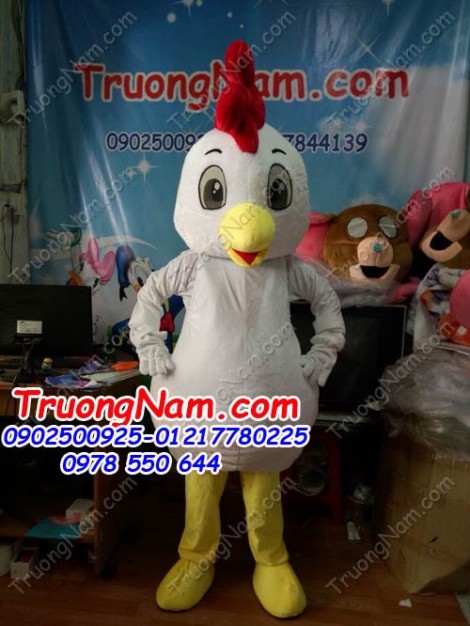 May bán và cho thuê mascot Hồ Chí Minh: mascot gà.