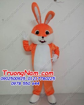 May bán và cho thuê mascot Hồ Chí Minh: mascot thỏ cam