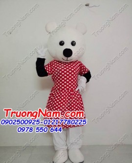 May bán và cho thuê mascot Hồ Chí Minh: mascot gấu