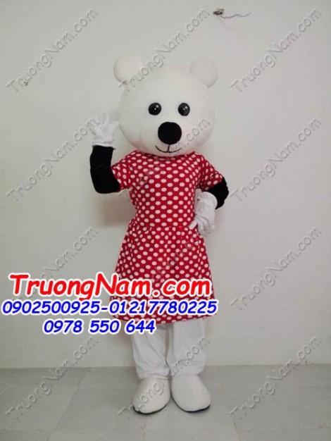 May bán và cho thuê mascot Hồ Chí Minh: mascot gấu