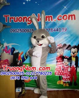 May bán và cho thuê mascot Hồ Chí Minh: mascot thỏ xám